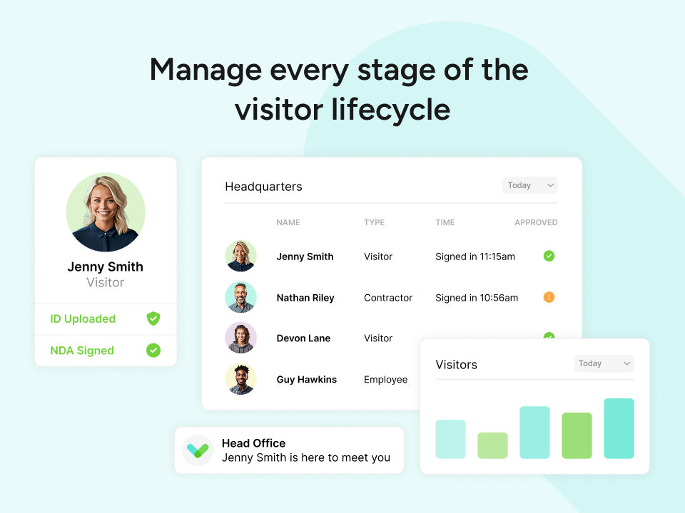 screenshot of Sign In Solutions